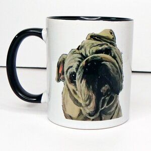 English Bulldog Breed Specific Ceramic Dog Lover Mug / Coffee/ Lee Keller NEW